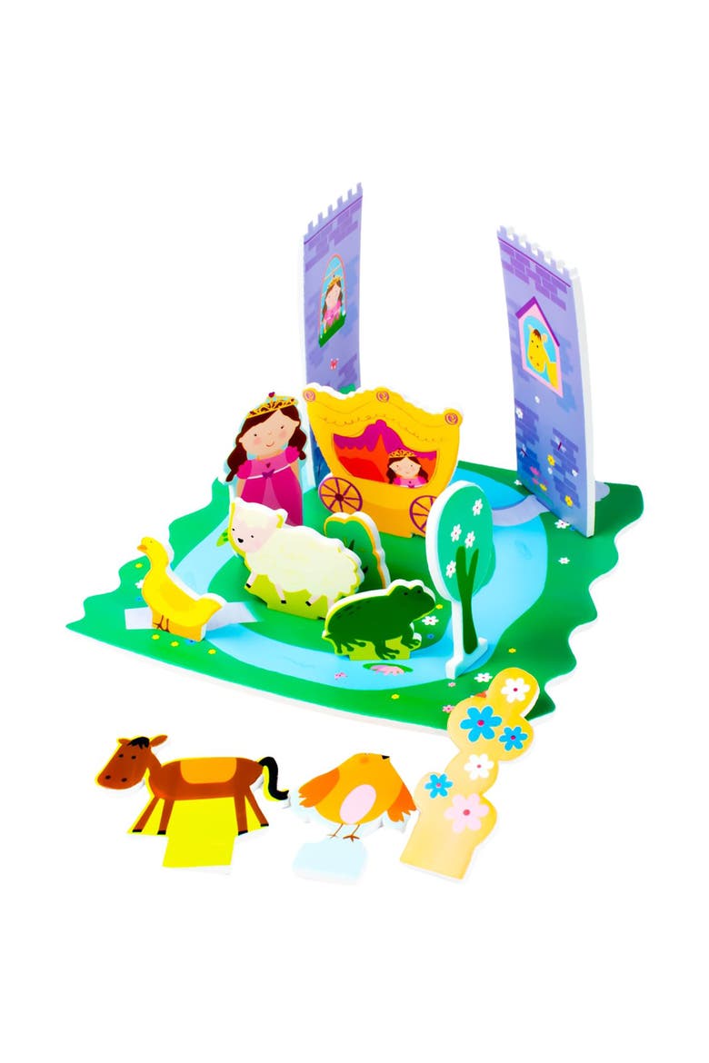 Bath Time Build & Play, Enchanted Castle, Water Toy, Kids 3+, Alternate, color, Multicolored