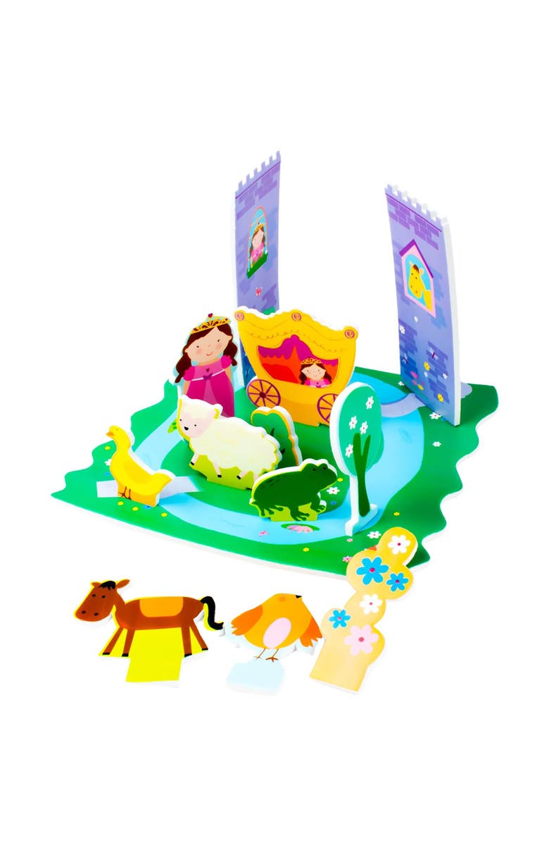 Buddy & Barney Bath Time Build & Play, Enchanted Castle, Water Toy, Kids 3+, Alternate, color, Multicolored