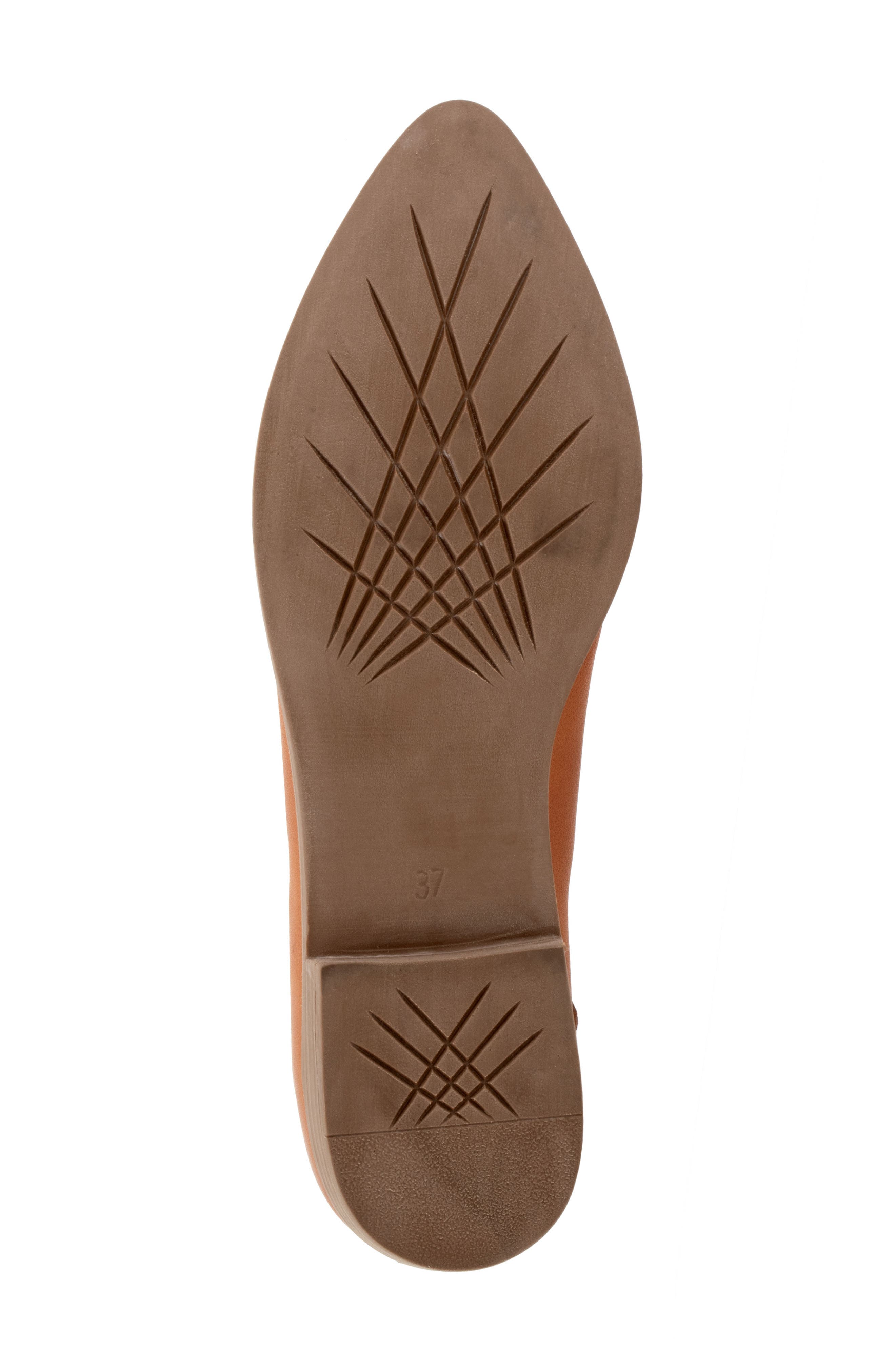 Berkley Pointed Toe Loafer, Alternate, color, DARK TAN