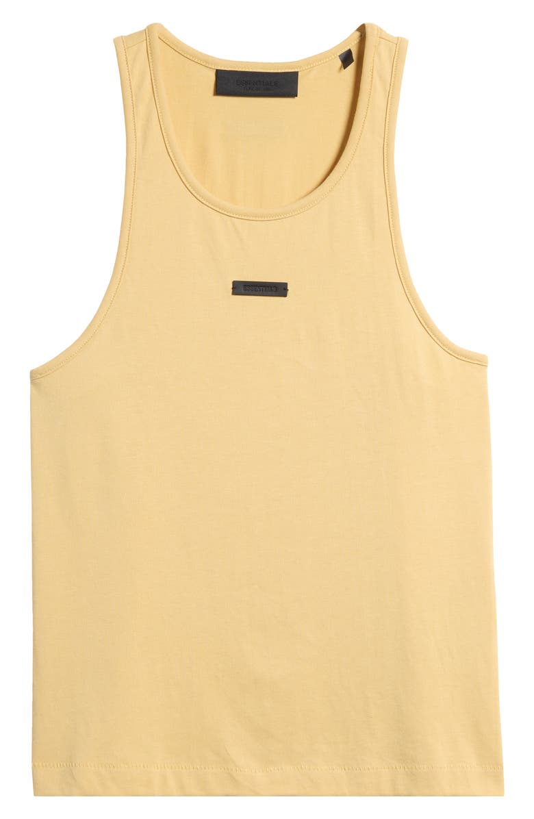 Fear of God Essentials Logo Cotton Blend Tank, Main, color,