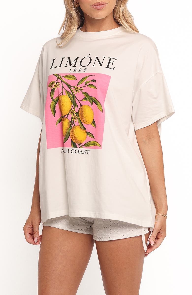 Petal & Pup Gigi Oversize Cotton Graphic T-Shirt, Alternate, color, 