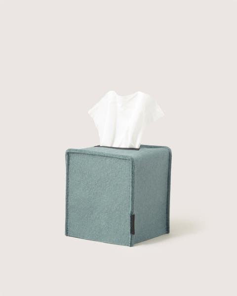 Merino Wool Small Tissue Box Cover