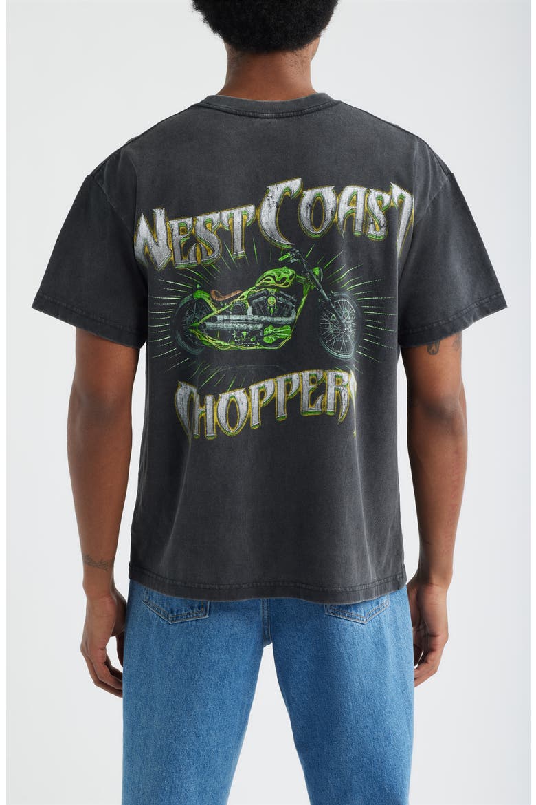 Point Blank Graphic Cotton T-Shirt, Alternate, color, WASHED BLACK