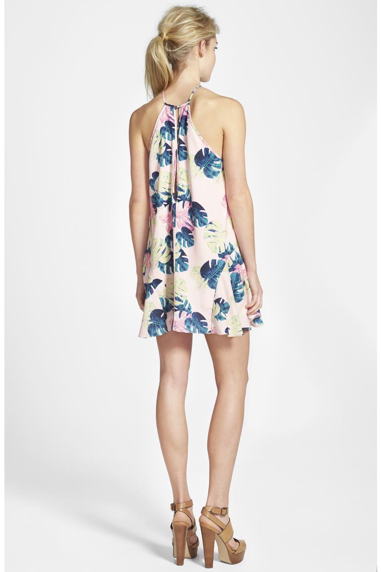 Palm Leaf Dress, Alternate, color, BUNGALOW