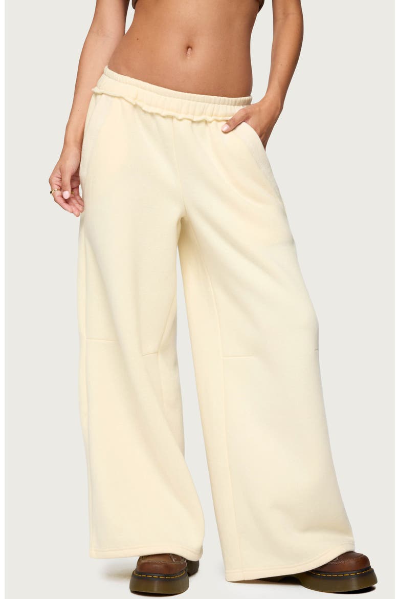 Kori Oversize Baggy Sweatpants, Main, color, YELLOW