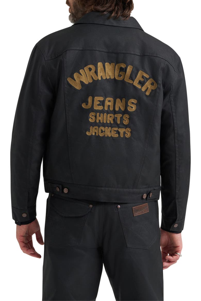 Filson X Wrangler Archival Adventure Jacket, Alternate, color, BLACK