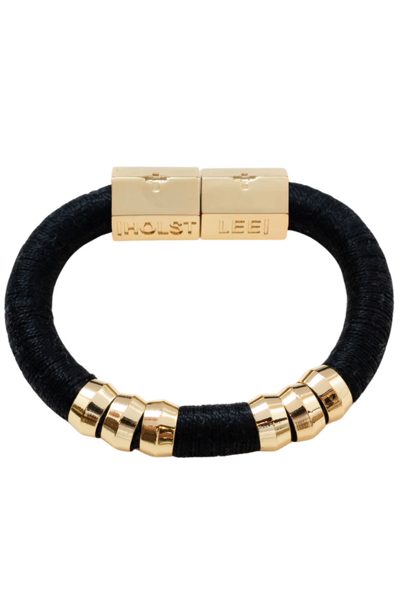 HOLST+LEE Colorblock Bracelet, Alternate, color, Black