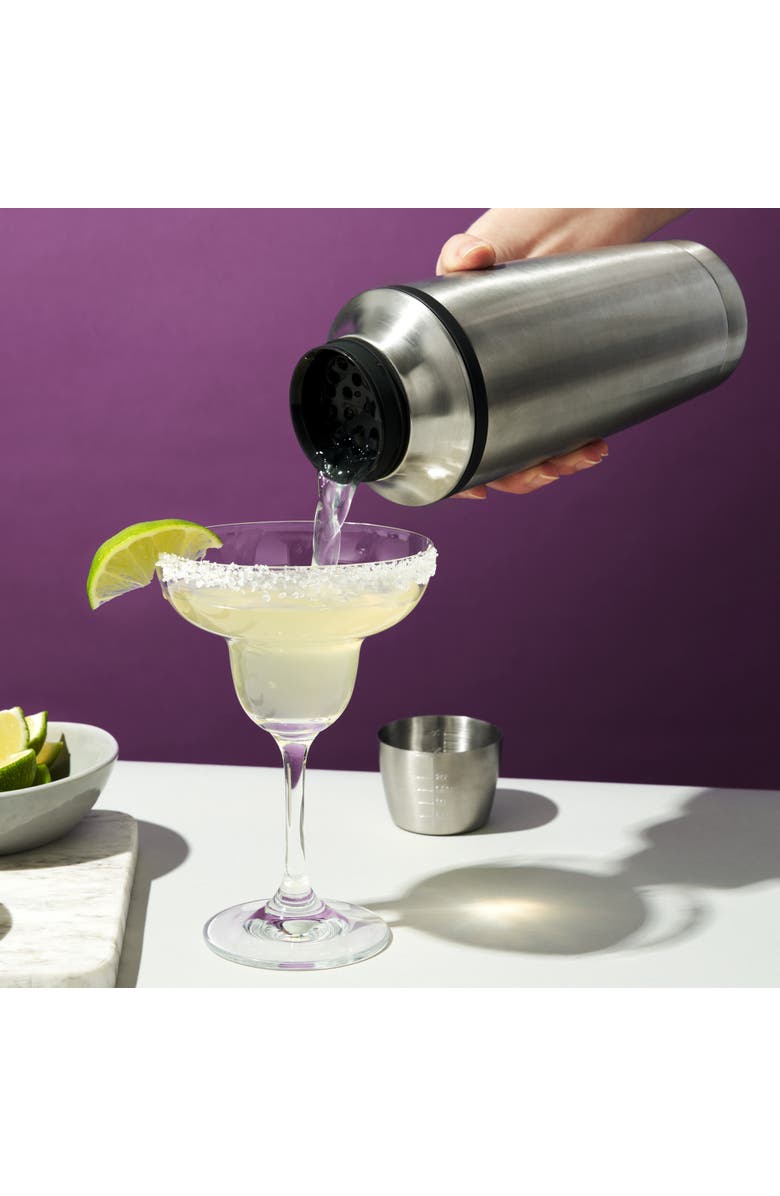 Innovine Double Walled Cocktail Shaker, Alternate, color, Silver