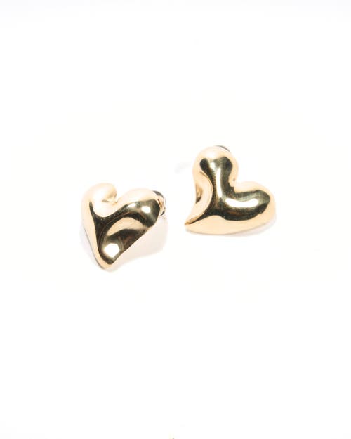 Odette New York Duo Earrings In Brass