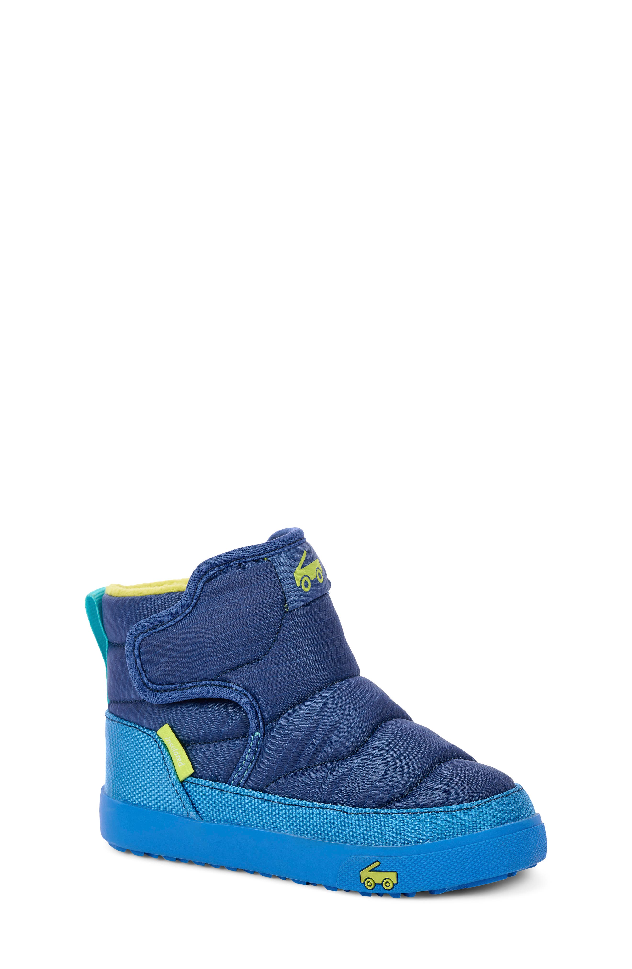 Teddy Winter Boot, Main, color, NAVY