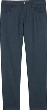 Canali Regular Fit Wool Five Pocket Pants
