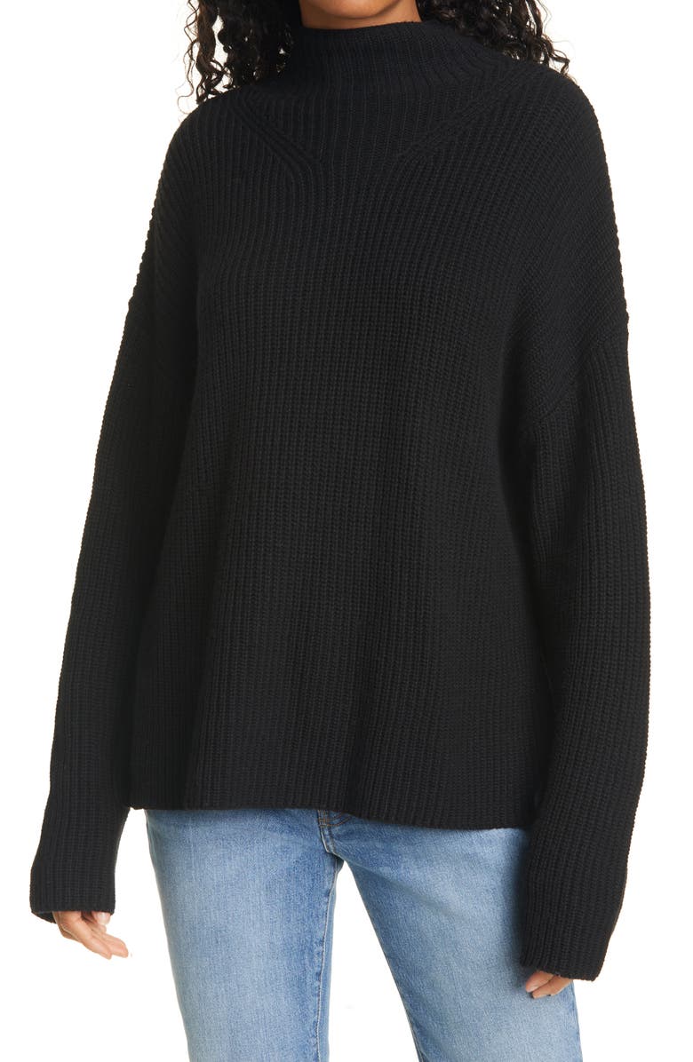 Rails Claudia Oversize Shaker Stitch Sweater, Main, color,