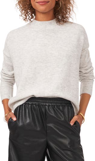 VINCE CAMUTO Edged Crewneck Sweater, Size Large, on sale NWT