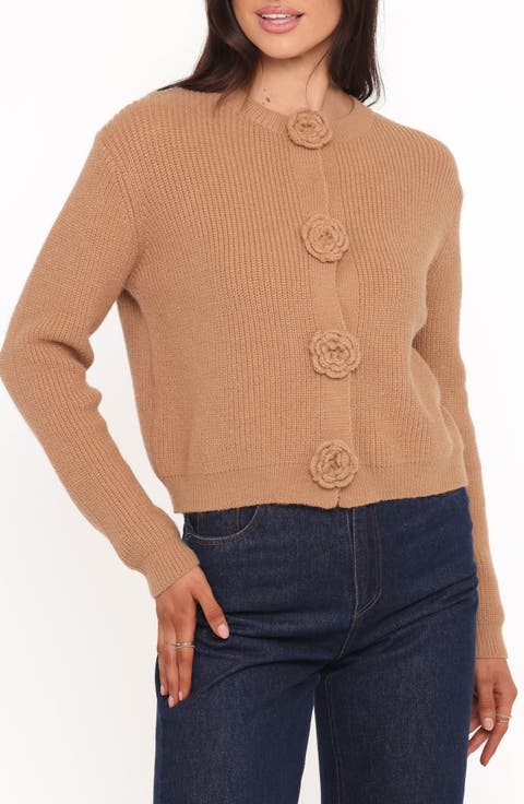 Jones Rosette Cardigan
