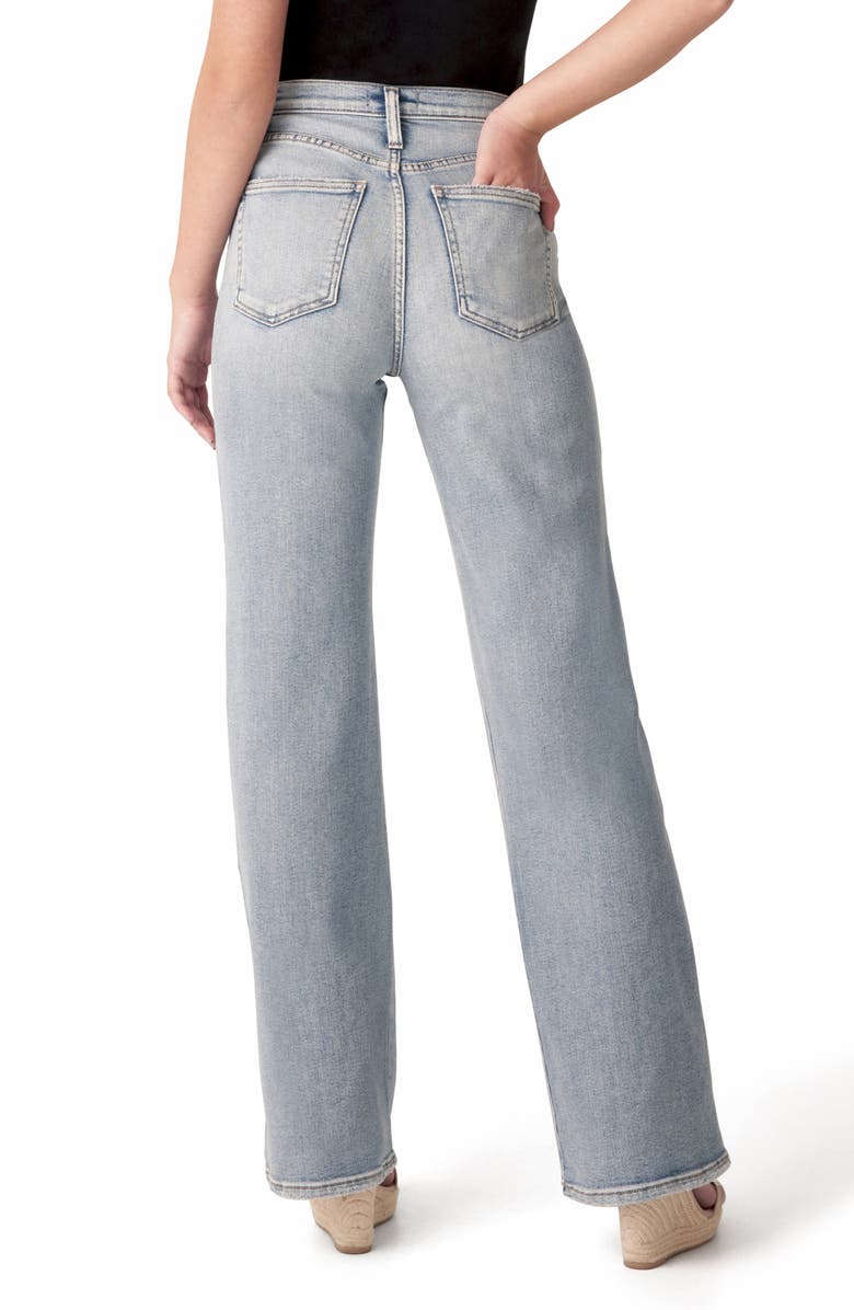 Silver Jeans Co. Highly Desirable High Waist Trouser Jeans, Alternate, color, 