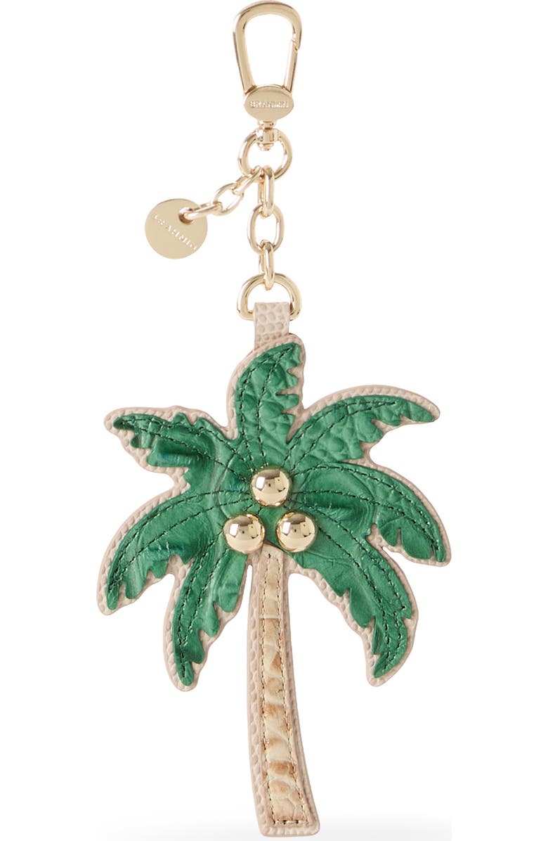 Brahmin Palm Tree Bag Charm, Main, color,