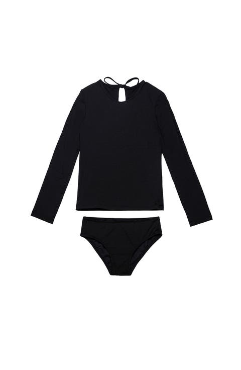 Freya Rib Long Sleeve Rash Guard Set