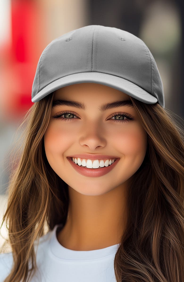 Dalix Classic Cotton Dad Cap, Alternate, color, Gray