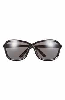 TOM FORD 68mm Gradient Square Sunglasses
