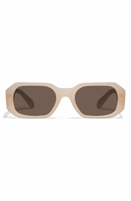 Hyped Up 53mm Gradient Square Sunglasses
