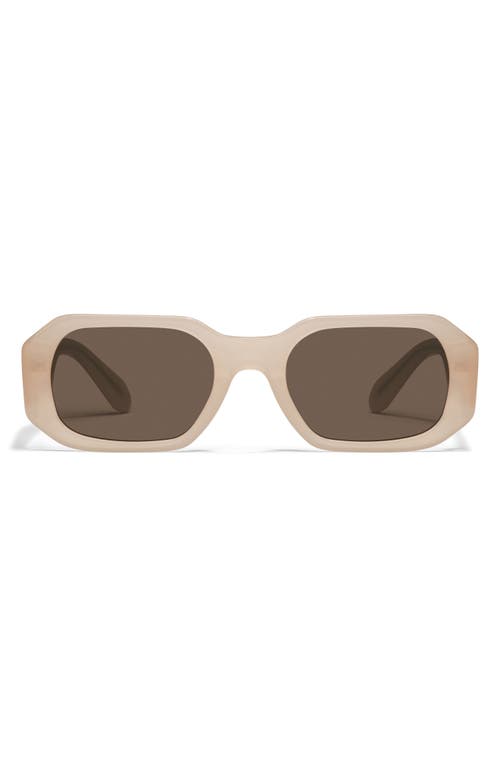 QUAY QUAY HYPED UP 53MM GRADIENT SQUARE SUNGLASSES