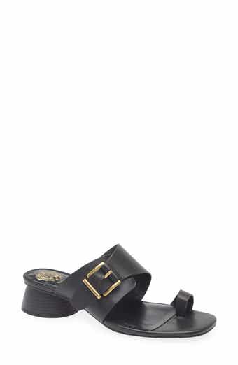 Vince Camuto Lenqua Toe Loop Block Heel Sandal