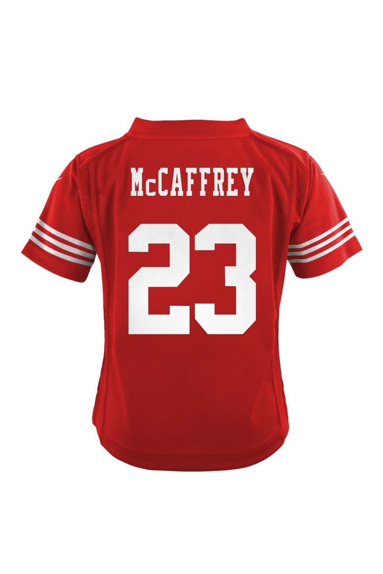 Toddler Nike Christian McCaffrey Scarlet San Francisco 49ers Game Jersey, Alternate, color, Scarlet