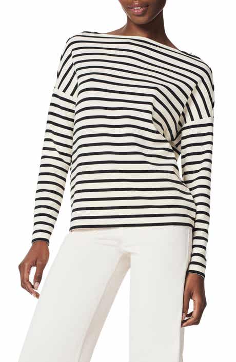 AirEssentials Stripe Boatneck Top