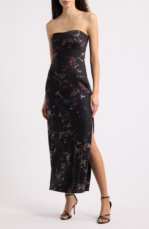 Whitney Strapless Maxi Dress