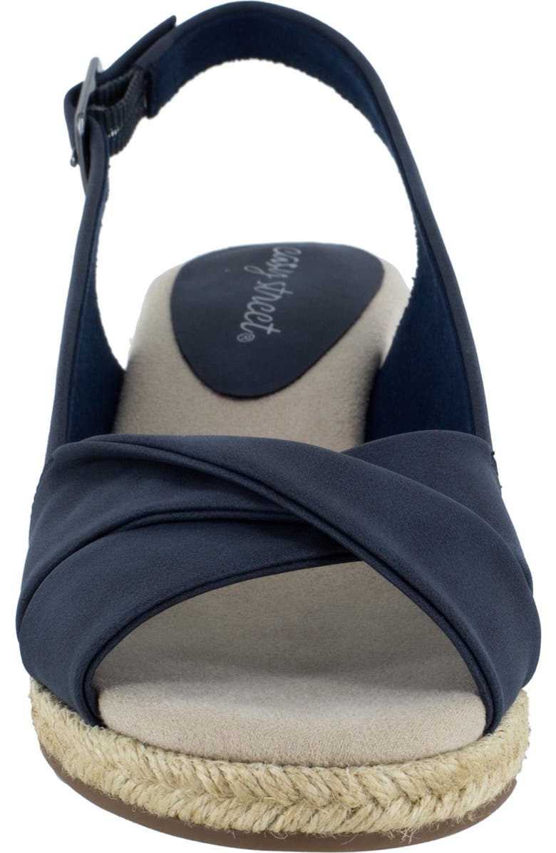 EASY STREET Maureen Slingback Espadrille Wedge, Alternate, color,