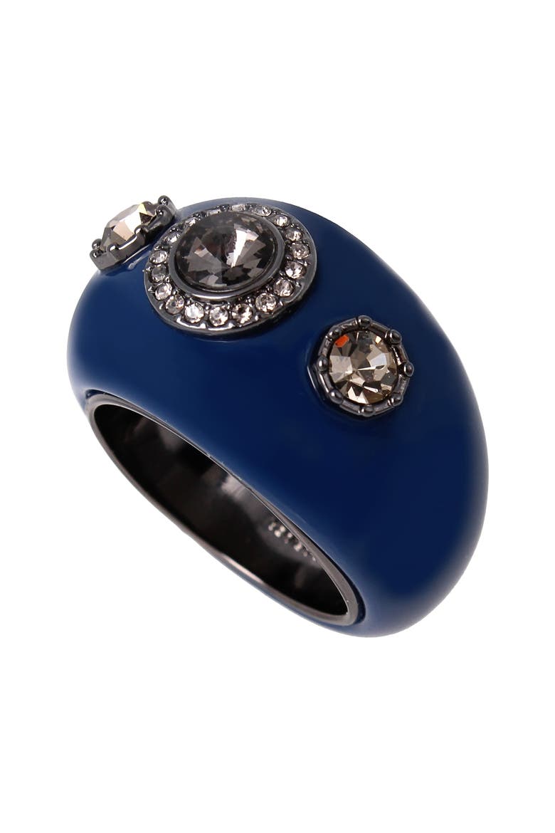 Statement Ring, Alternate, color, BLUE