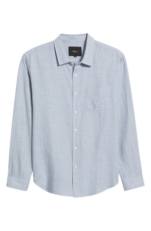 Rails Wyatt Relaxed Fit Button Down Shirt In Tidal Etch
