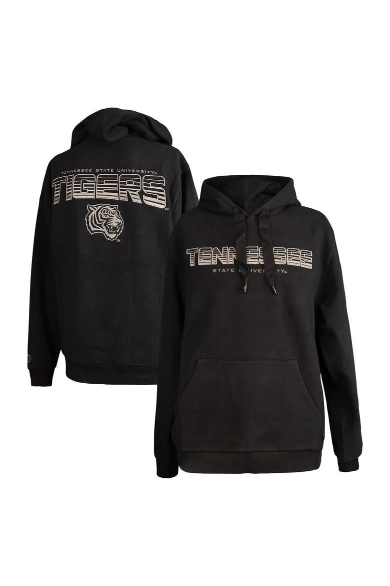 Men's FISLL  Black Tennessee State Tigers Puff Print Sliced Pullover Hoodie, Main, color, Black