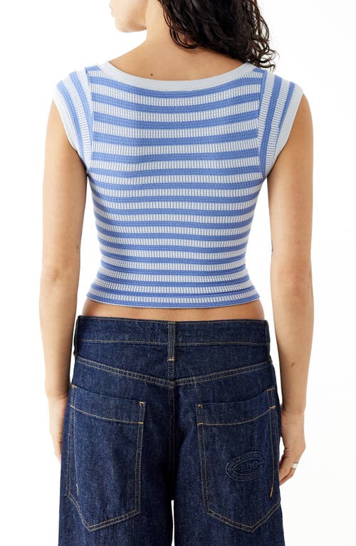 Bdg Urban Outfitters Knockout Tie Front Crop Tank Top