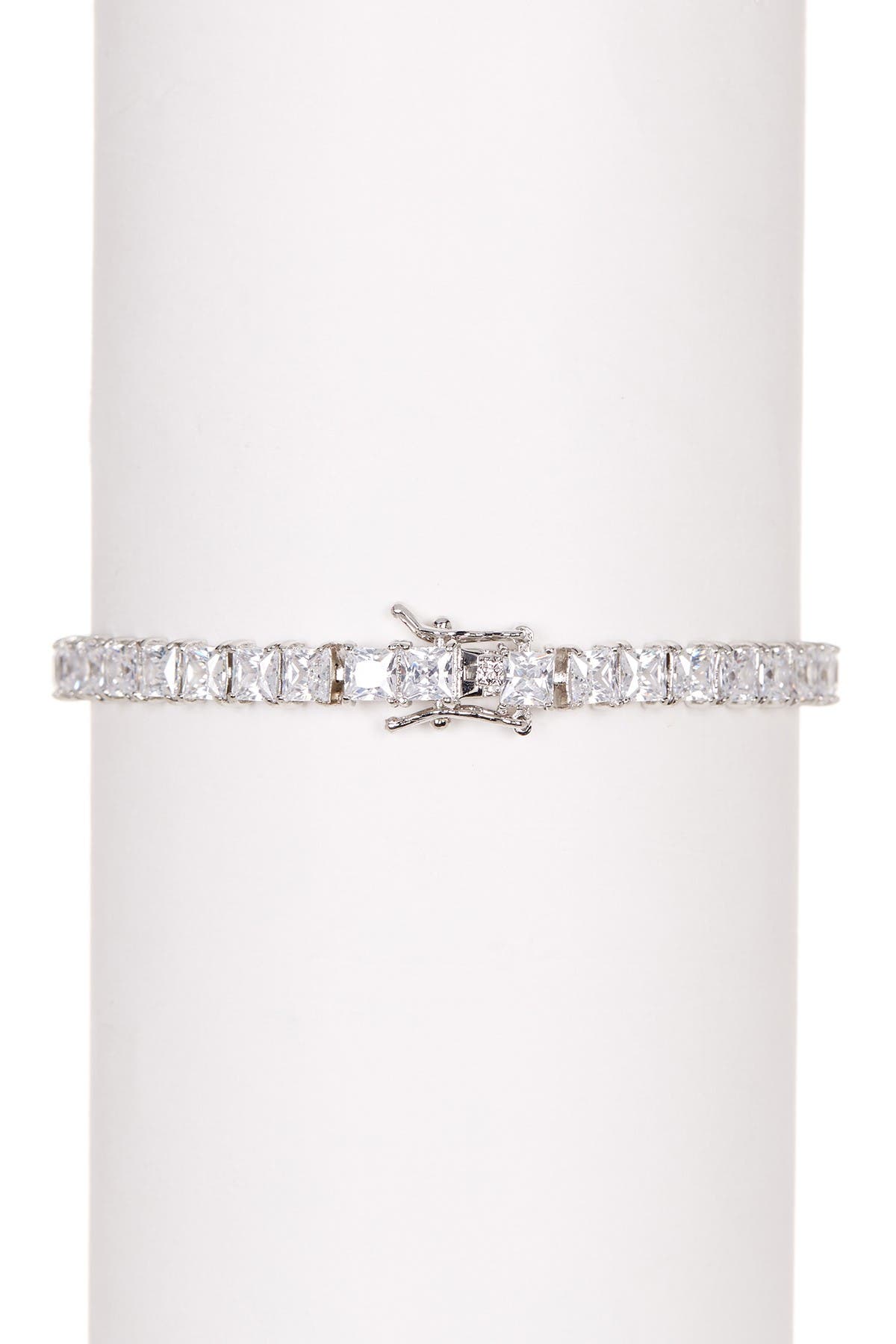 Princess CZ Tennis Bracelet