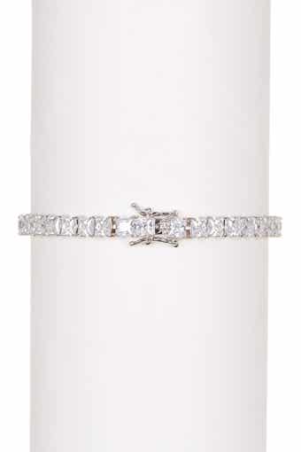 Princess CZ Tennis Bracelet