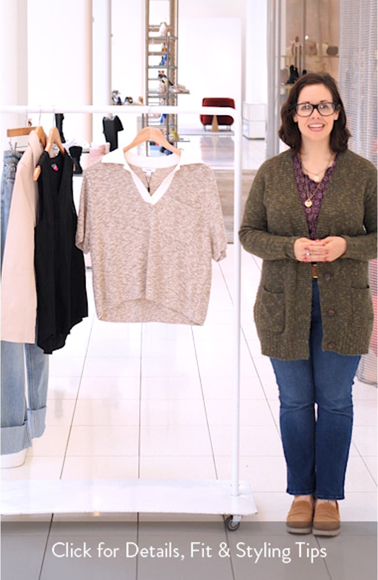 Sam Marl Johnny Collar Sweater, sales video thumbnail