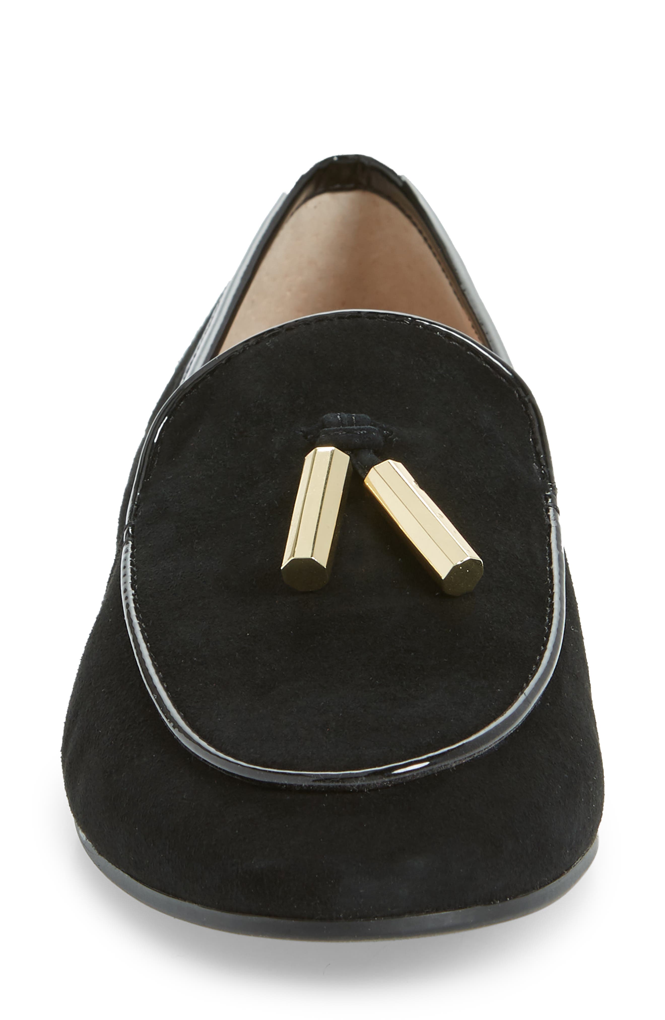 Blondell Loafer (Nordstrom Exclusive), Alternate, color, BLACK SUEDE