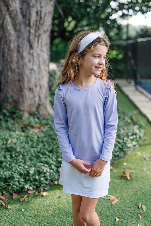 LILA AND HAYES LILA AND HAYES MIA GIRLS' LONGSLEEVE TOP BY LH SPORT 