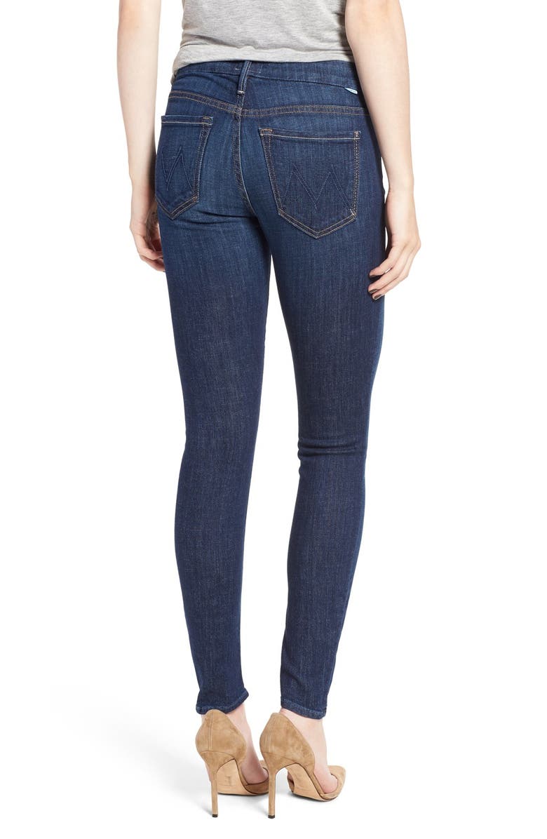 MOTHER 'The Looker' Skinny Jeans, Alternate, color, Clean Sweep