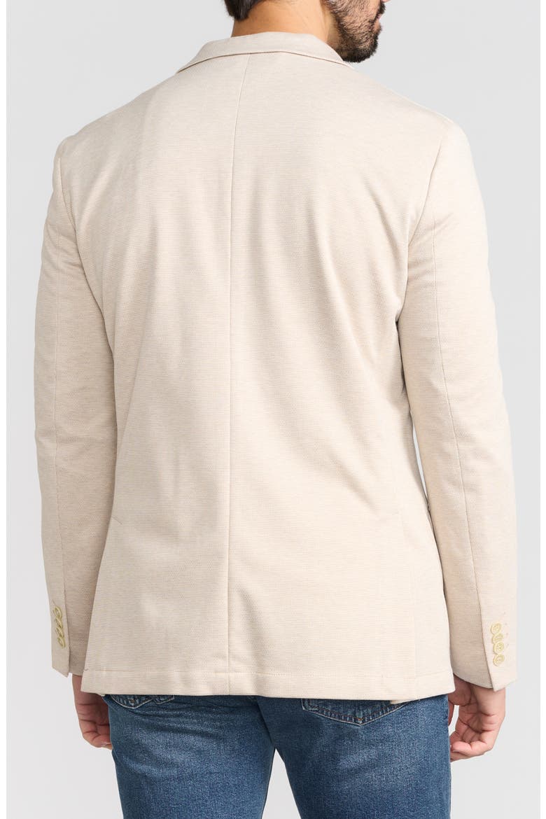 Tan Textured Neat Knit Sport Coat, Alternate, color, TAN