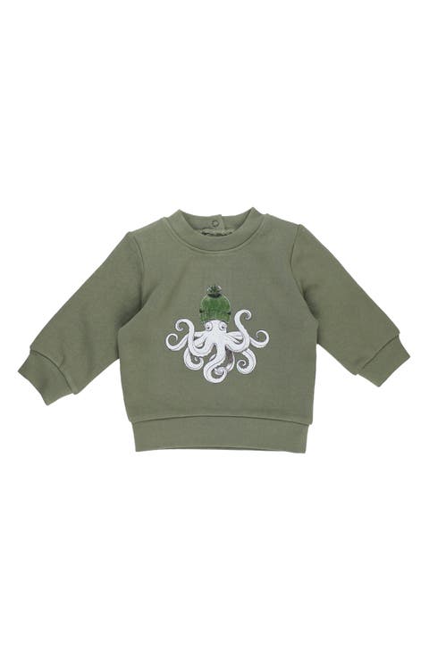 Graphic Fleece Sweatshirt