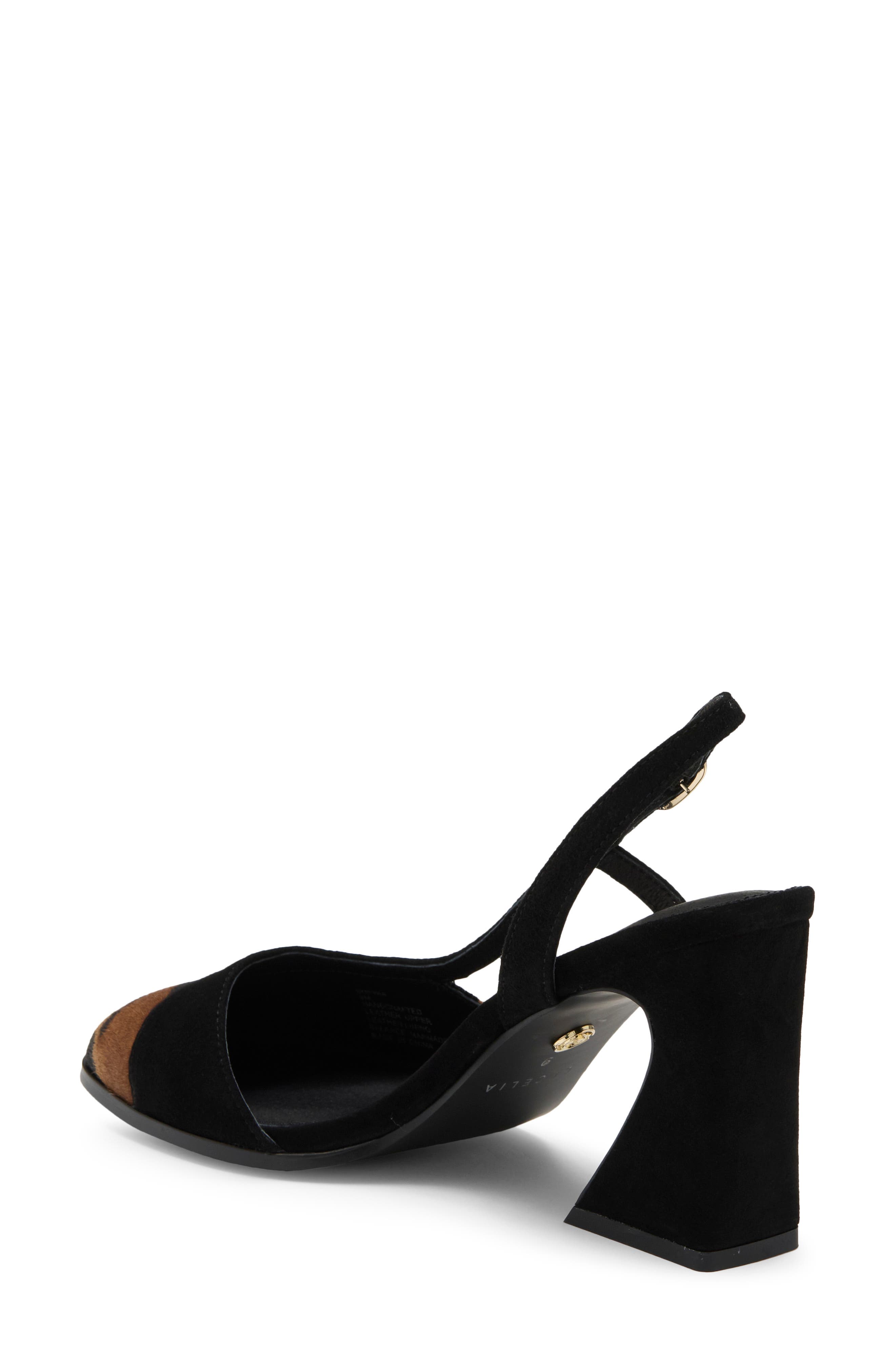 Sophia Slingback Pump, Alternate, color, LEOPARD CALF HAIR