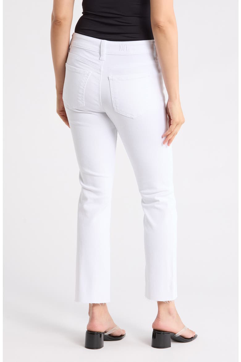 Nikki Mid Rise Ankle Jeans, Alternate, color, OPTIC WHITE