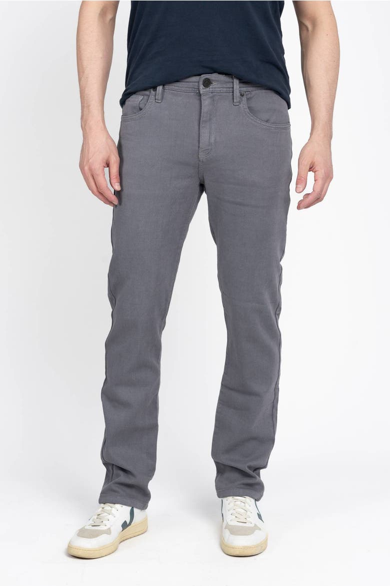 Jack Fit Five Pocket Jeans, Alternate, color, Blue Grey