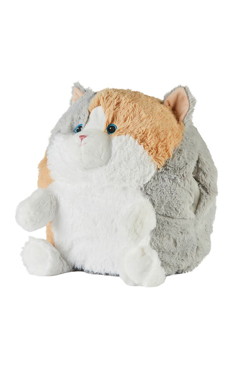 Warmies Supersized Cat Hand Warmer Plush Toy, Main, color, 