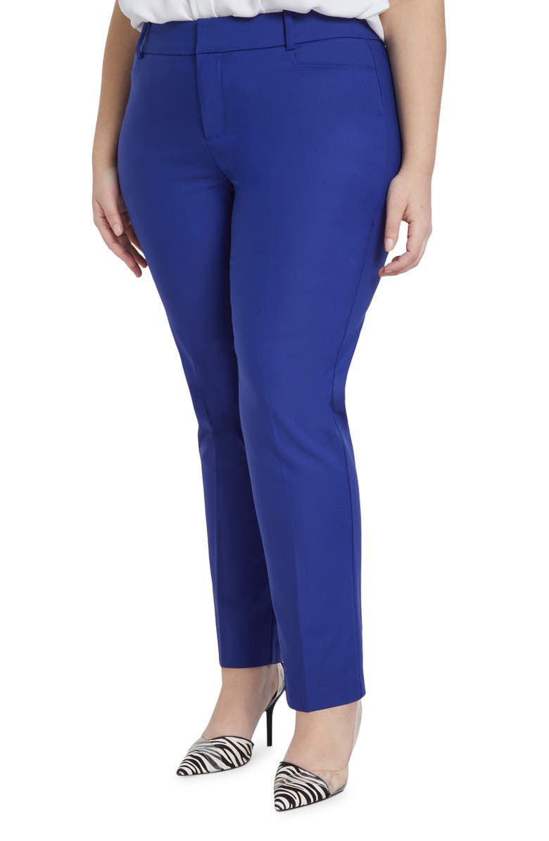 ELOQUII 'Kady' Ankle Pants, Main, color, 