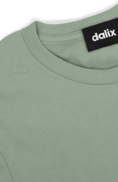 Dalix Womens Lil Cherry Jersey Tee In Green