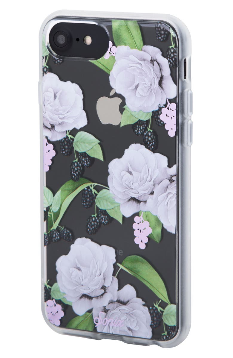Sonix Floral Berry iPhone 6/6s/7/8 & 6/6s/7/8 Plus Case, Alternate, color, 