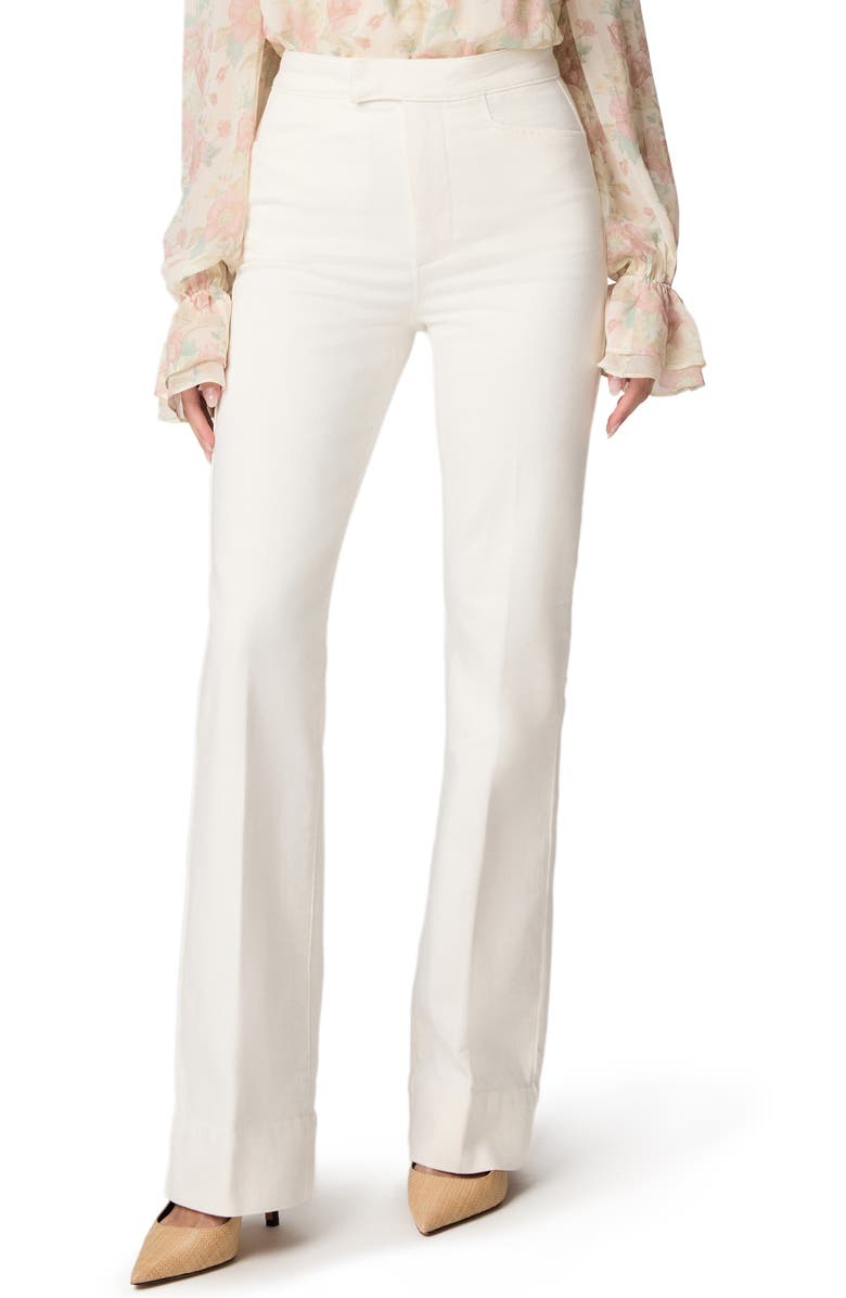 PAIGE Stevie High Waist Bootcut Jeans, Main, color, Tonal Ecru